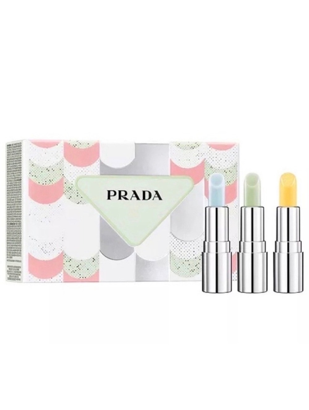 NEW✅ Prada Hydrating Mini Lip Balm Trio • Limited Edition Gift Set • New in Box